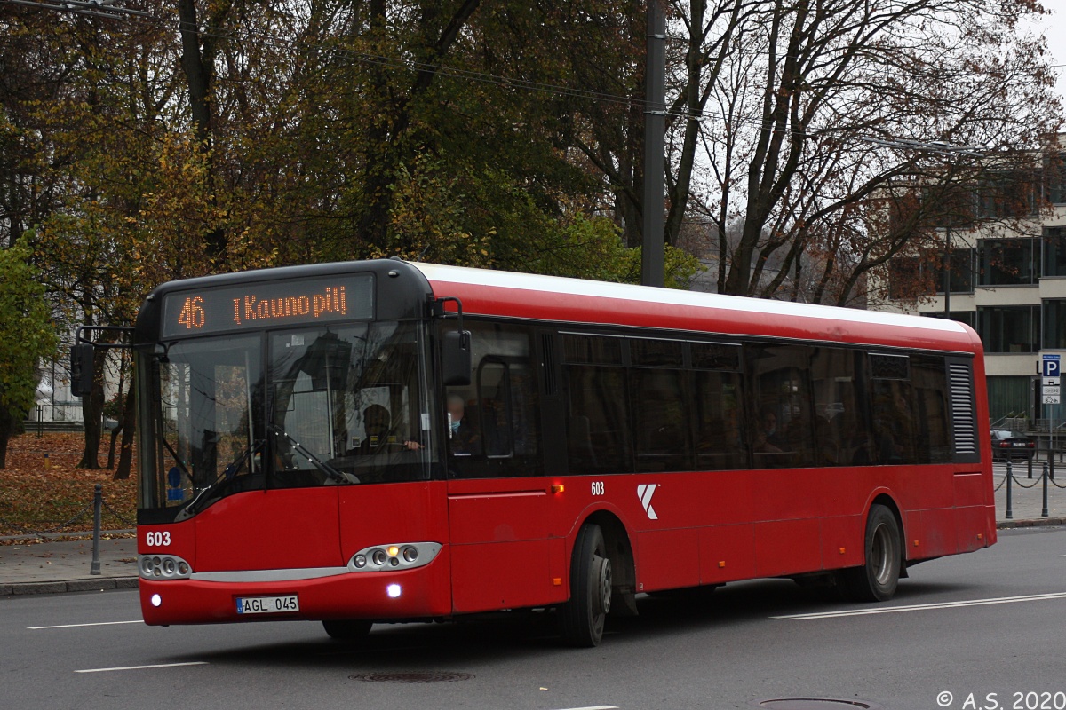 Литва, Solaris Urbino II 12 № 603