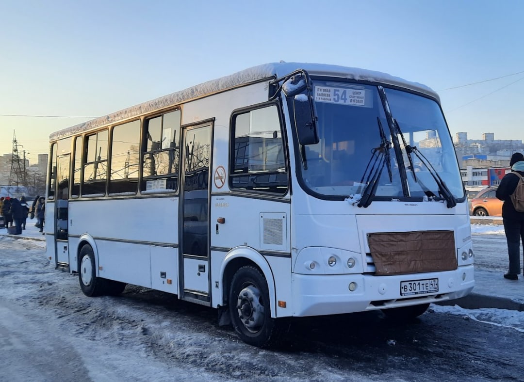 Приморский край, ПАЗ-320412-05 № В 301 ТЕ 47