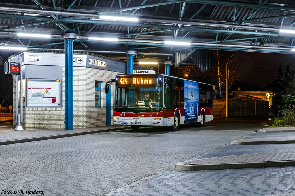 Нижняя Саксония, MAN A37 Lion's City NL283 № 0718
