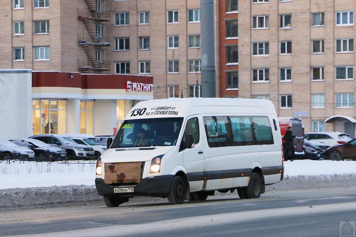 Санкт-Петербург, БТД-2219 (Volkswagen Crafter) № В 208 ВВ 178
