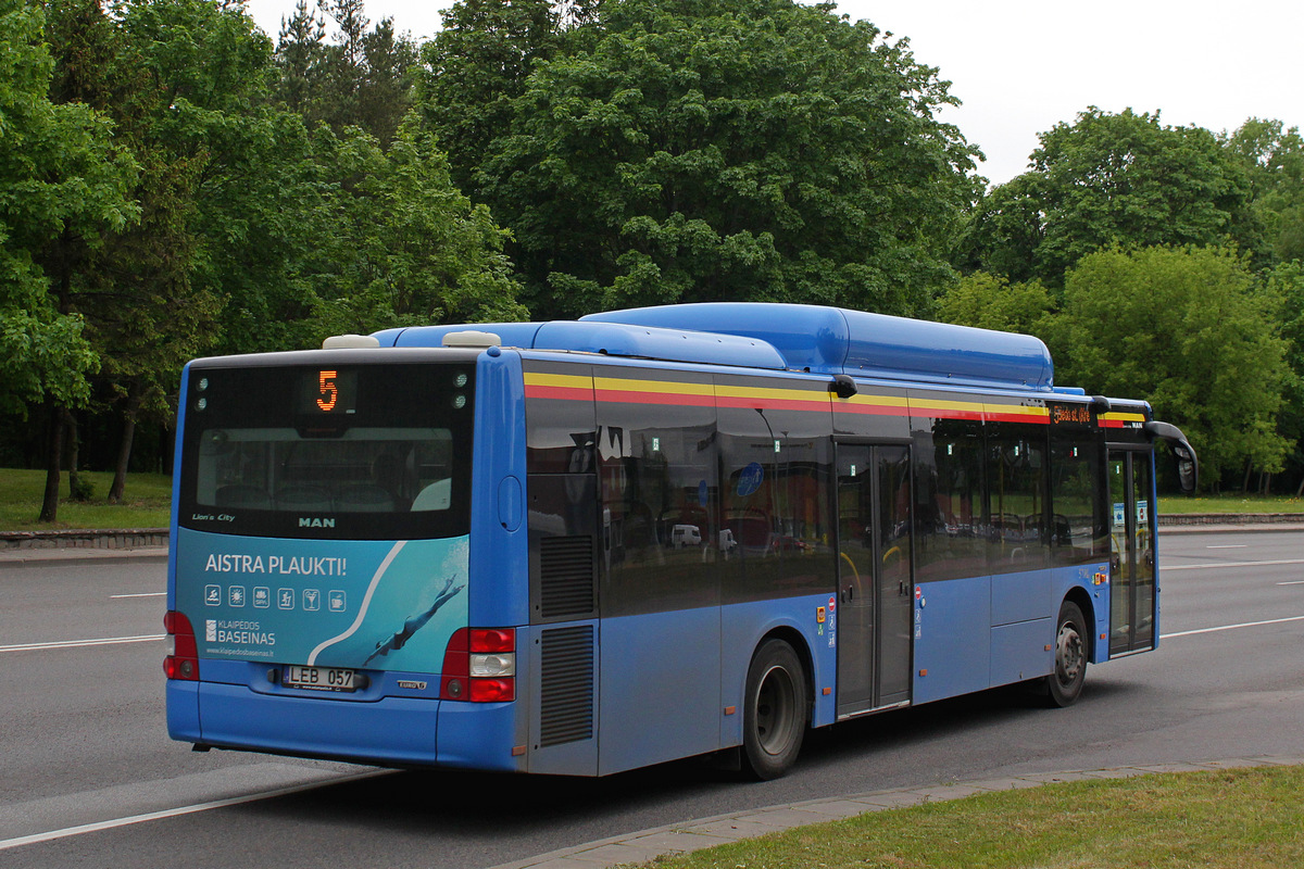 Lithuania, MAN A21 Lion's City NL273 CNG # 57