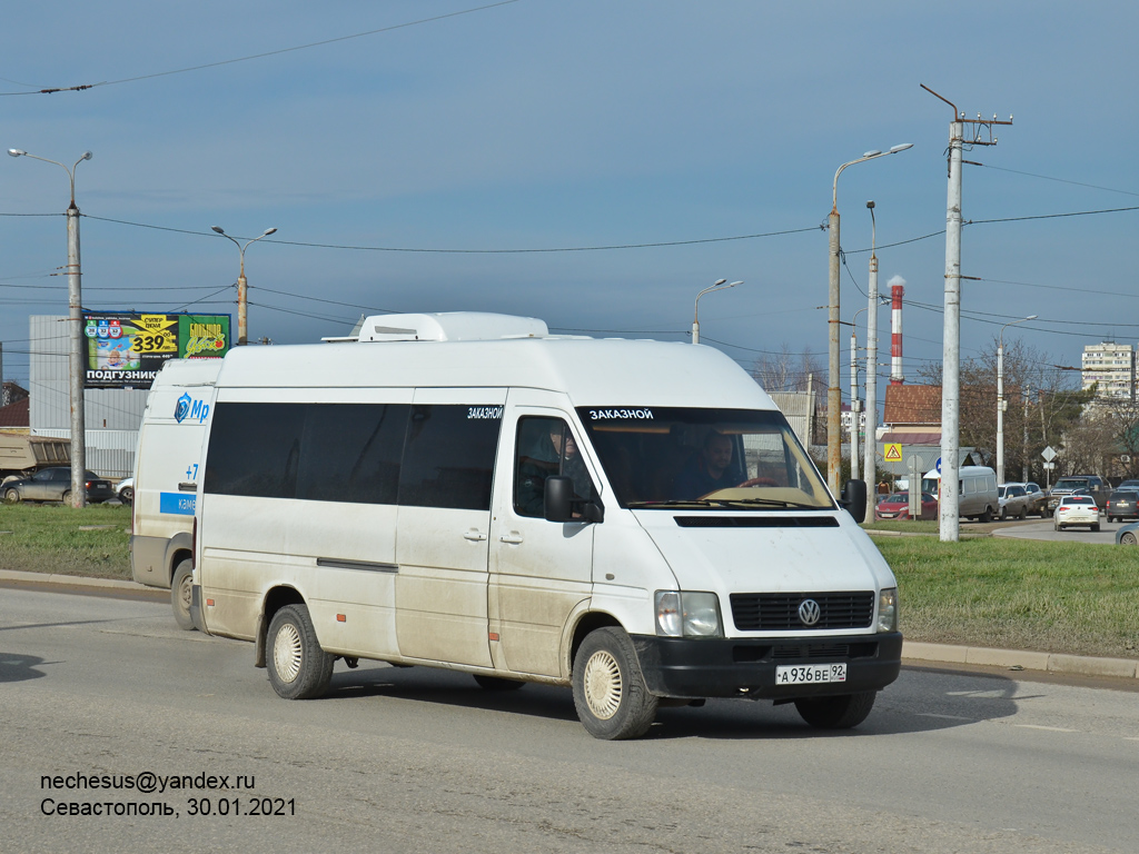 Севастополь, Volkswagen LT35 № А 936 ВЕ 92