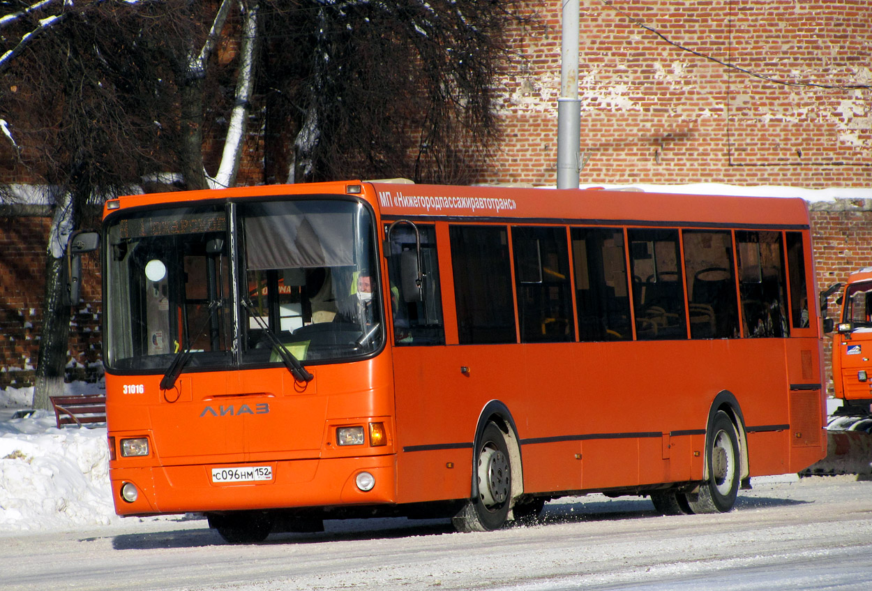 Нижегородская область, ЛиАЗ-5293.60 № 31016