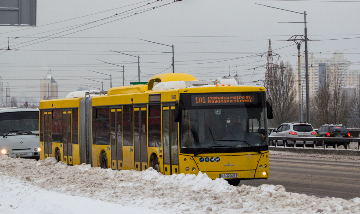 Киев, МАЗ-215.069 № 5603
