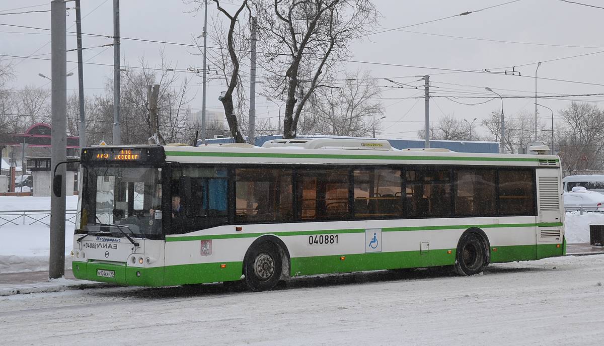 Москва, ЛиАЗ-5292.22 (2-2-2) № 040881