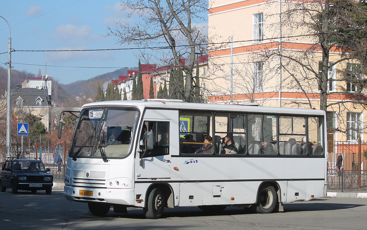 Краснодарский край, ПАЗ-320402-03 № АВ 822 23