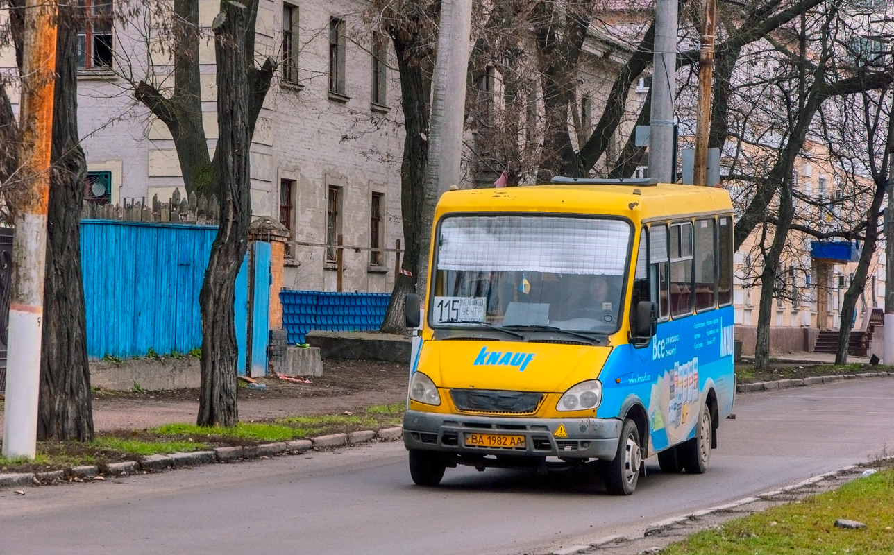 Кировоградская область, БАЗ-22154 "Дельфин" № BA 1982 AA