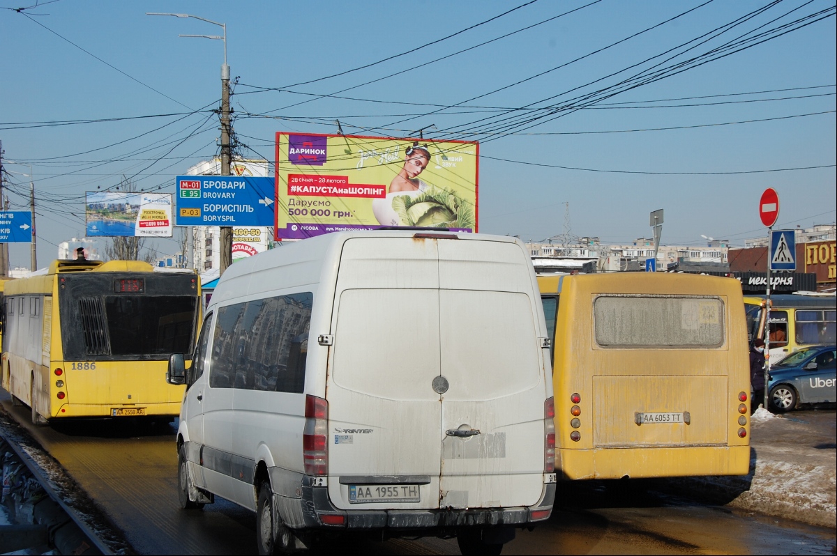 Черниговская область, Mercedes-Benz Sprinter W906 313CDI № AA 1955 TH