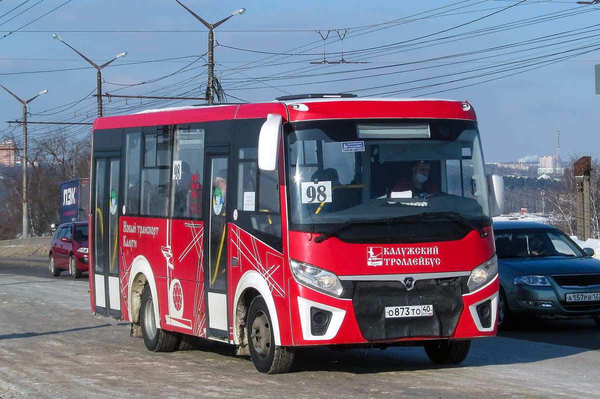 Калужская область, ПАЗ-320435-04 "Vector Next" № О 873 ТО 40