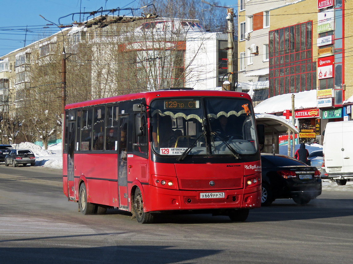 Кировская область, ПАЗ-320412-04 "Вектор" № Х 669 РР 43