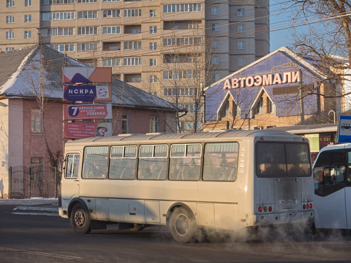 Забайкальский край, ПАЗ-4234-05 № М 530 РО 75