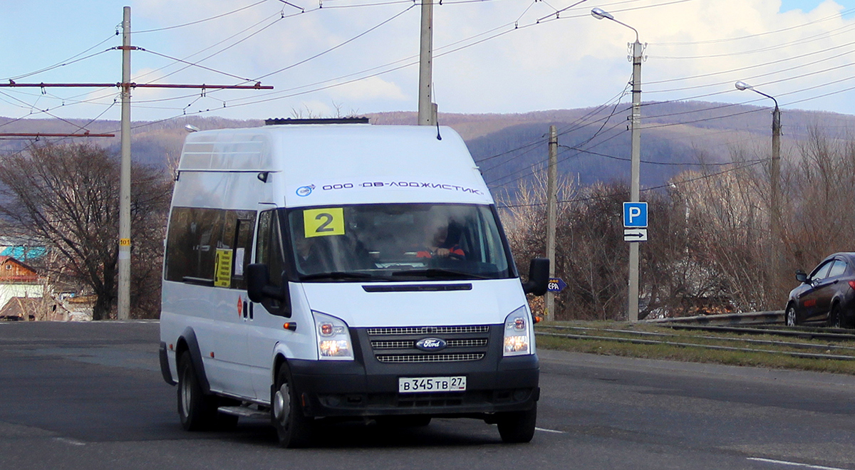Хабаровский край, Нижегородец-222709  (Ford Transit) № В 345 ТВ 27