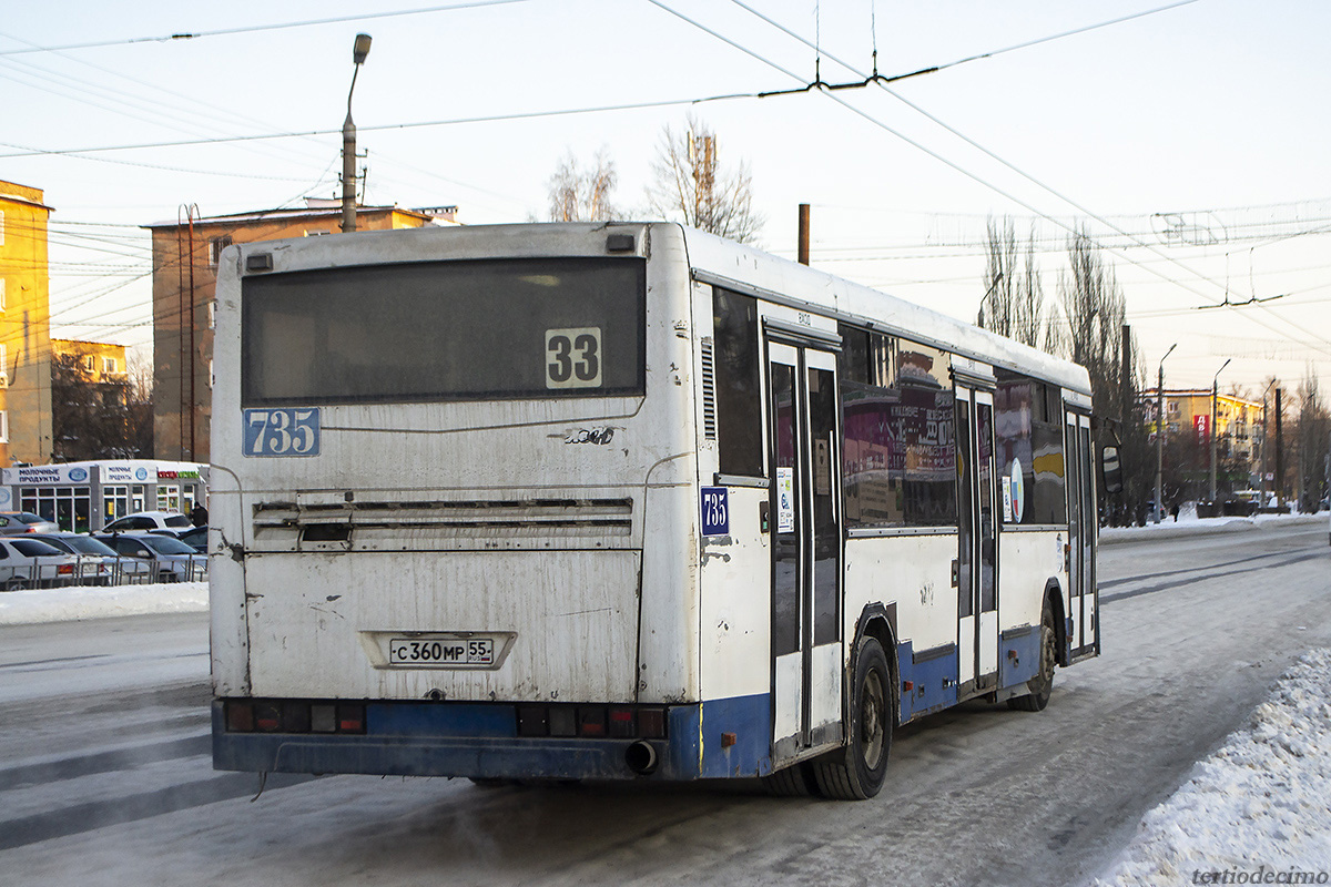 Omsk region, NefAZ-5299-20-15 # 735
