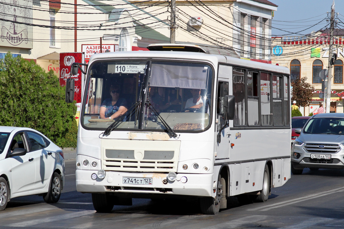 Krasnodar region, PAZ-320402-03 # Х 741 СТ 123