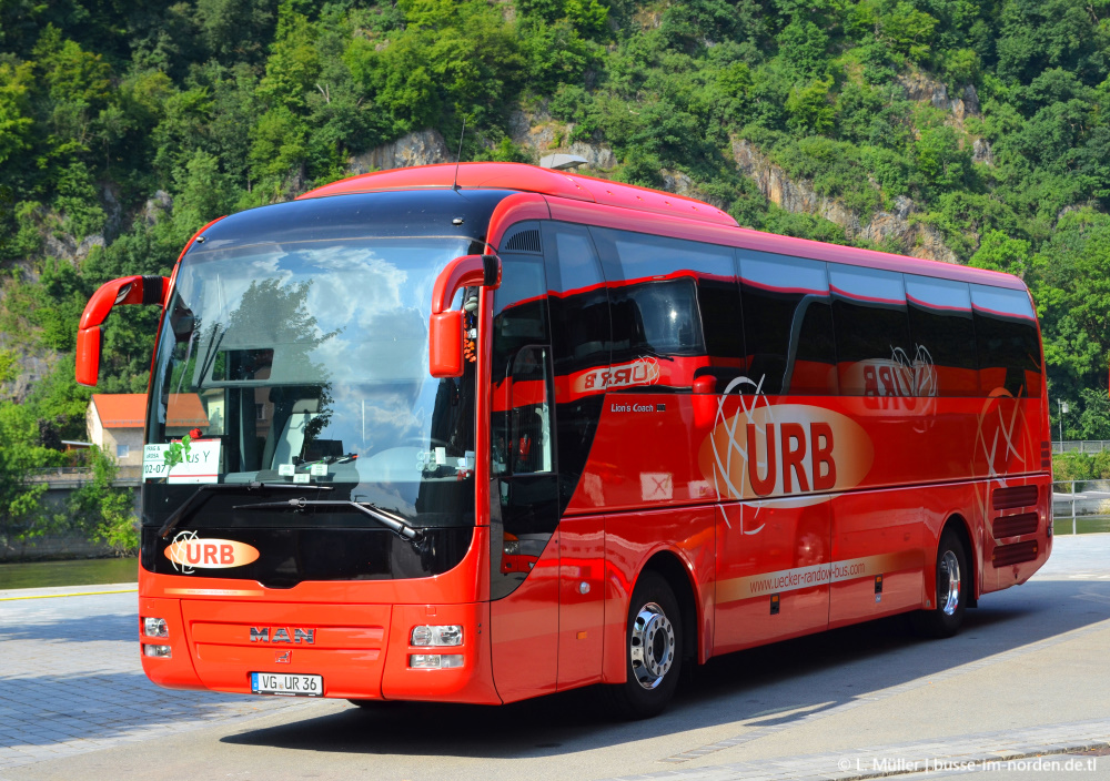 Мекленбург-Передняя Померания, MAN R07 Lion's Coach RHC404 № VG-UR 36