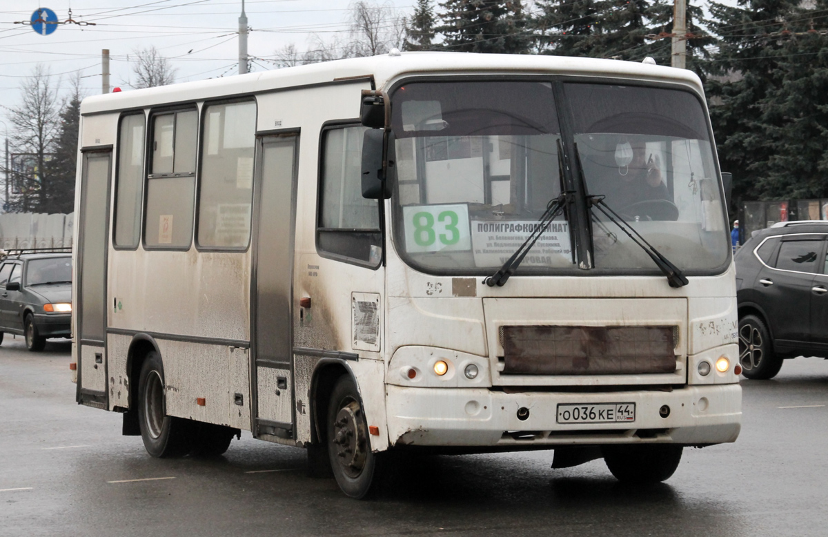 Костромская область, ПАЗ-320302-11 № 36