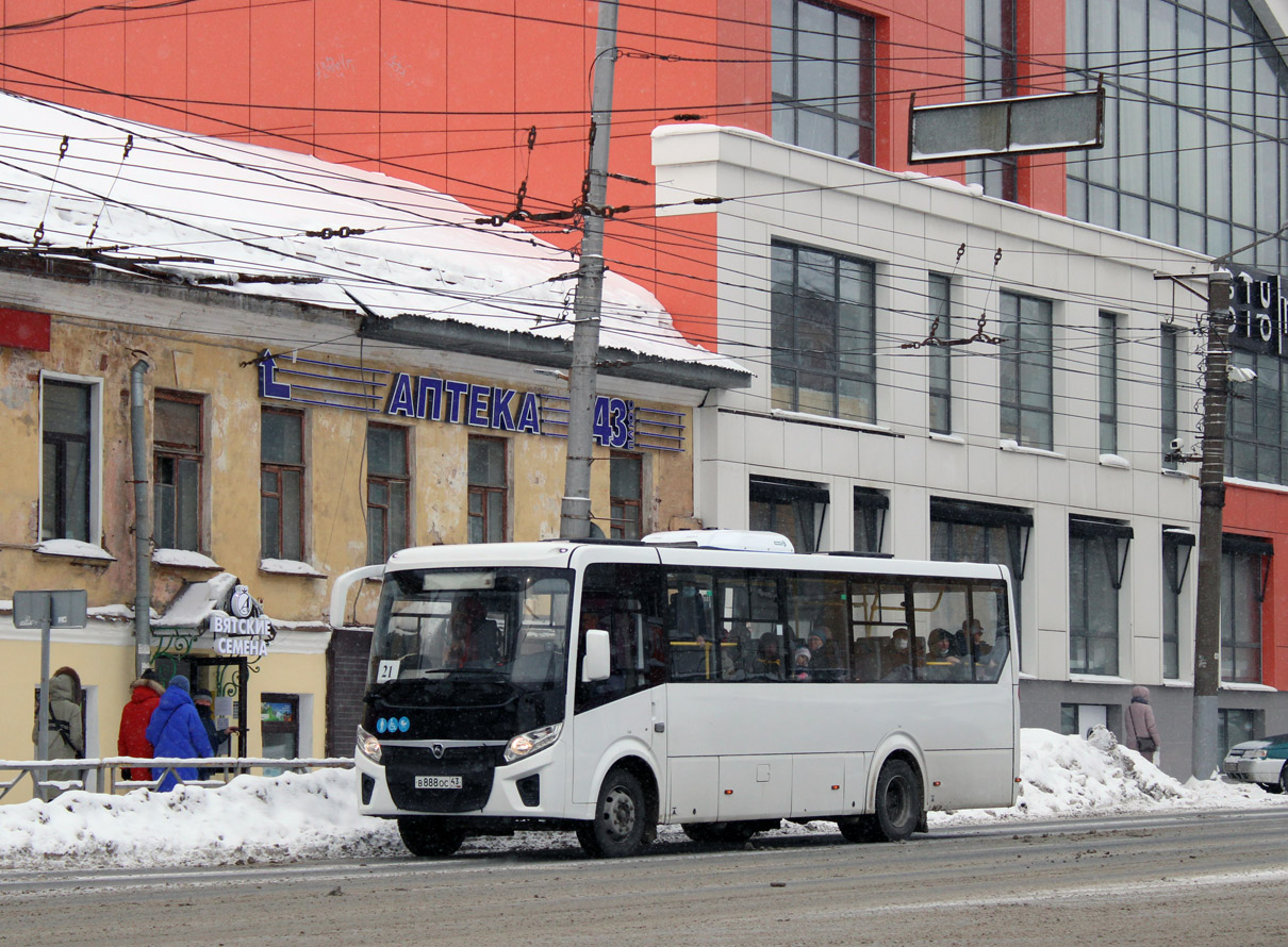 Кировская область, ПАЗ-320415-04 "Vector Next" № В 888 ОС 43