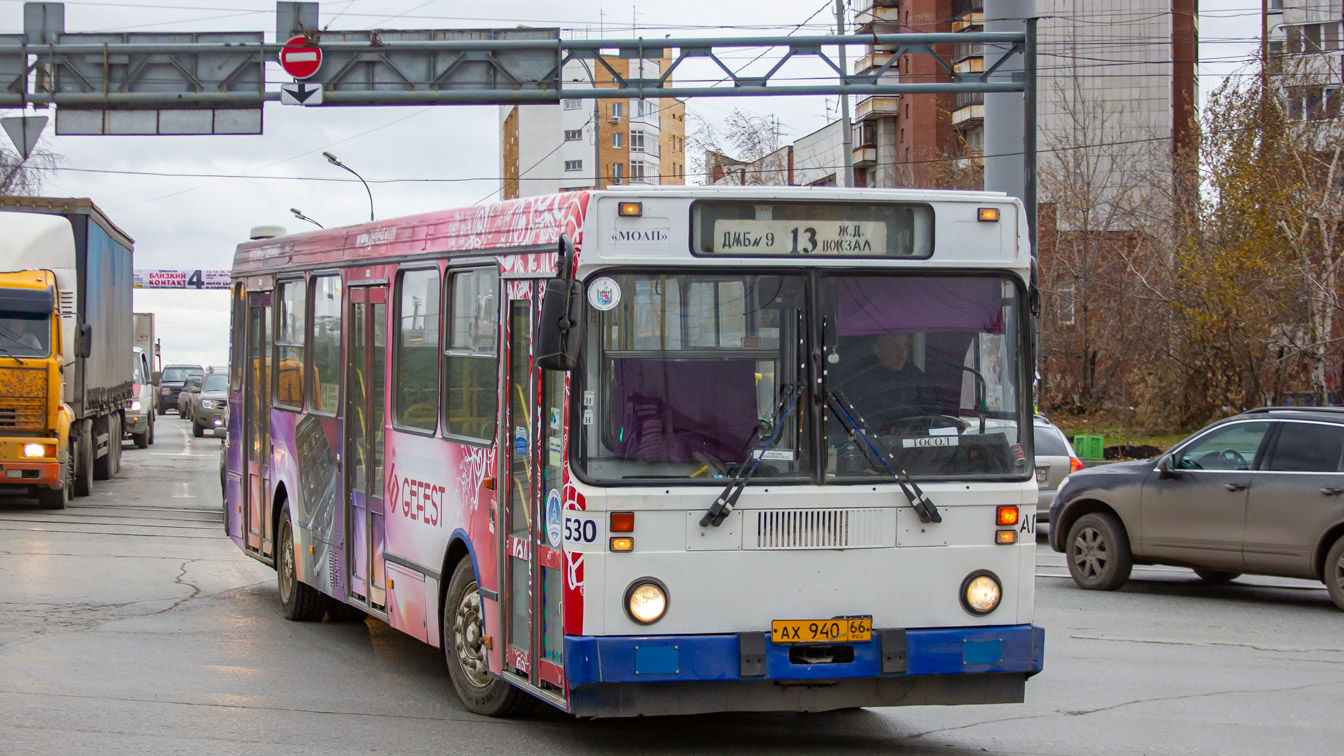 Sverdlovsk region, LiAZ-5256.40 # 530