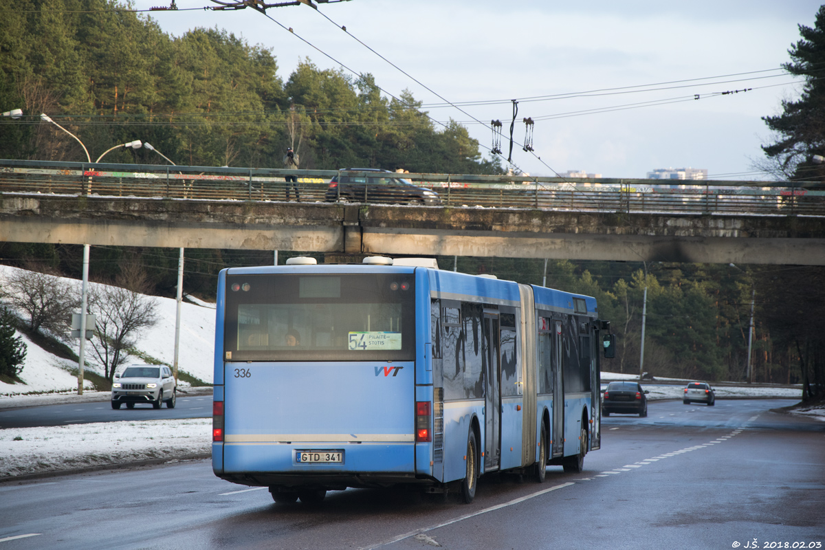 Литва, MAN A23 NG263 № 336 Литва, MAN A23 NG263 № 336