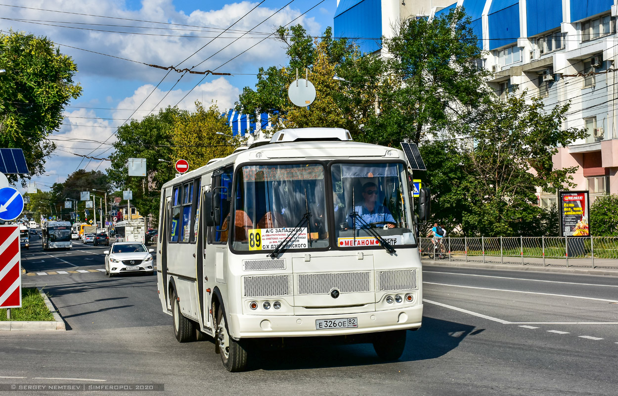Республика Крым, ПАЗ-4234-04 № Е 326 ОЕ 82