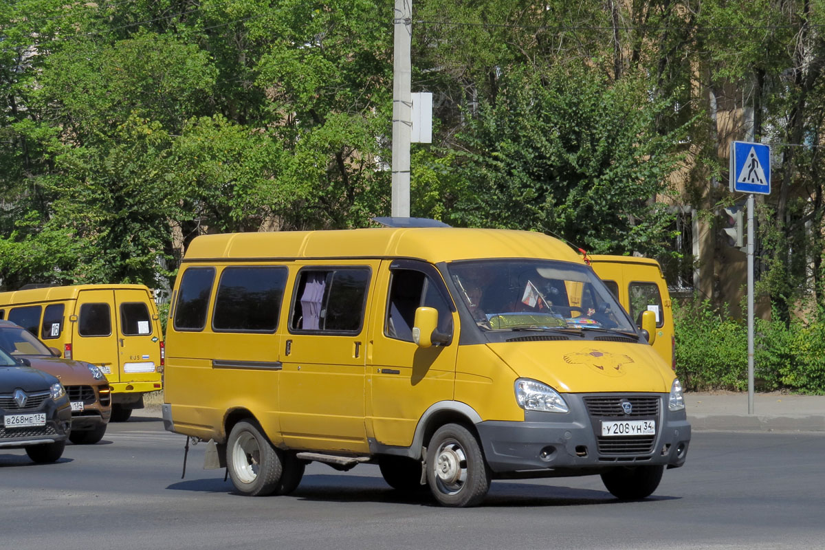 Волгоградская область, ГАЗ-322132 (XTH, X96) № У 208 УН 34