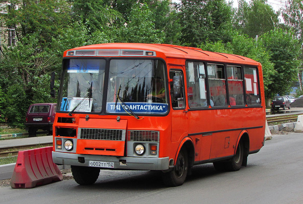 Нижегородская область, ПАЗ-32054 № О 002 ТТ 152
