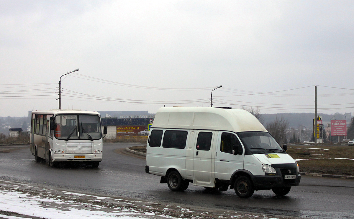 Курская область, Луидор-225000 (ГАЗ-322133) № О 466 ЕА 46; Курская область, ПАЗ-320412-04 № АР 559 46