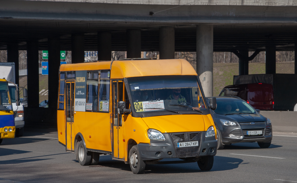 Киев, Рута 25D № AI 2847 KP