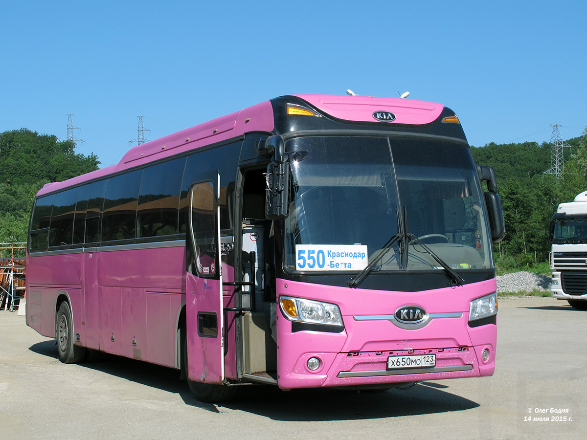 Краснодарский край, Kia Granbird Parkway (КВР) № Х 650 МО 123