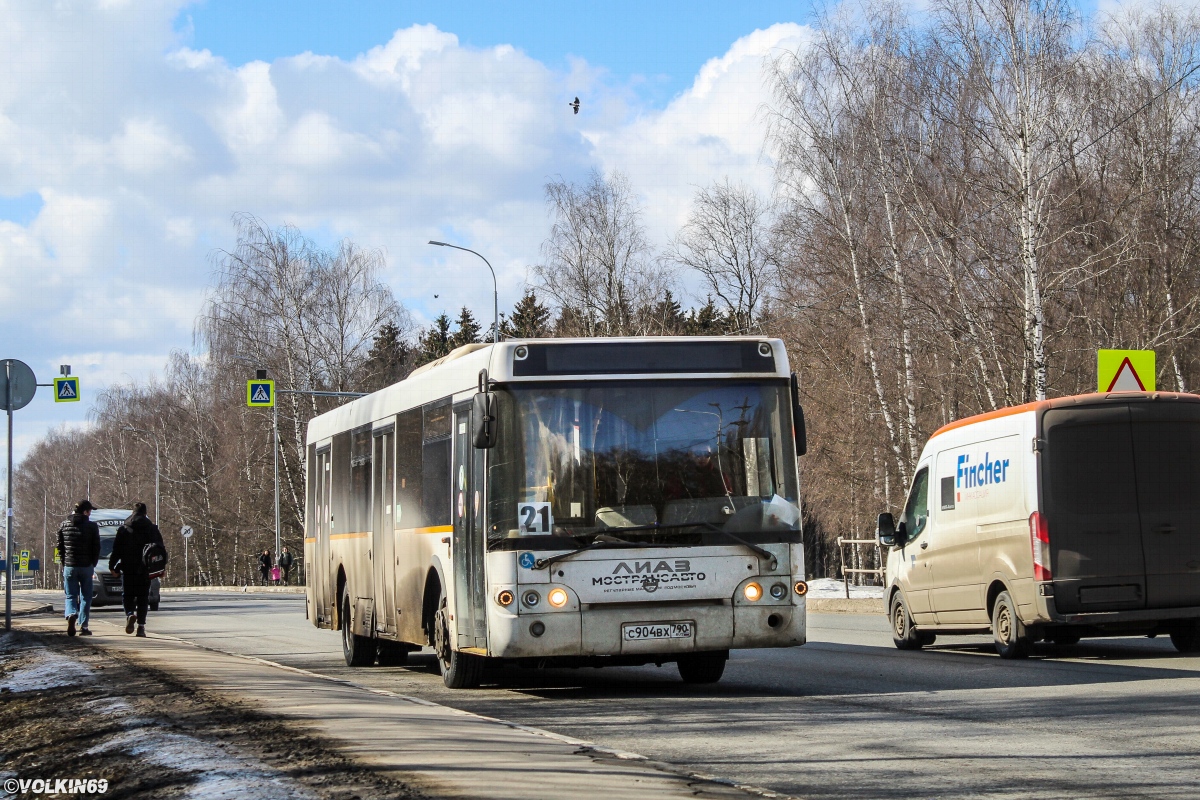 Московская область, ЛиАЗ-5292.60 № С 904 ВХ 790