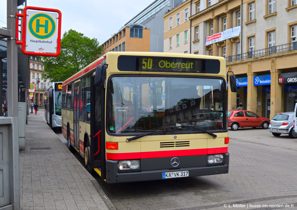 Баден-Вюртемберг, Mercedes-Benz O405NKF № 317