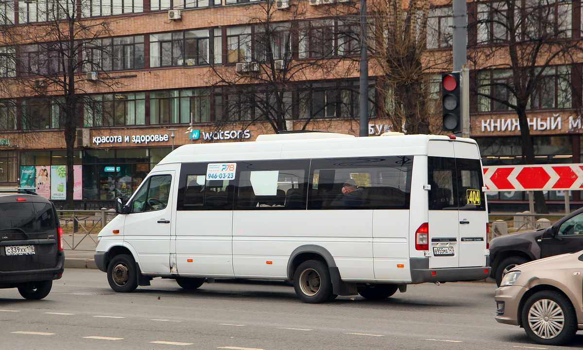 Санкт-Петербург, Луидор-223237 (MB Sprinter Classic) № В 955 МА 147