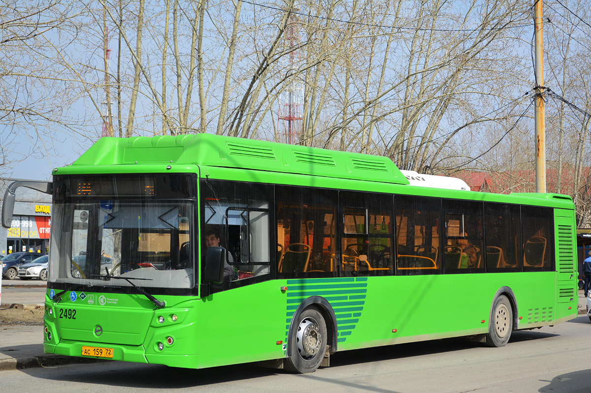 Тюменская область, ЛиАЗ-5292.67 (CNG) № 2492
