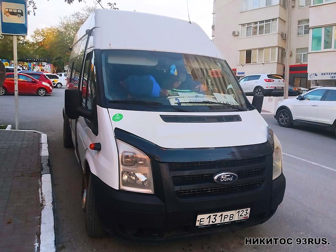 Краснодарский край, Нижегородец-222709  (Ford Transit) № Е 131 РВ 123