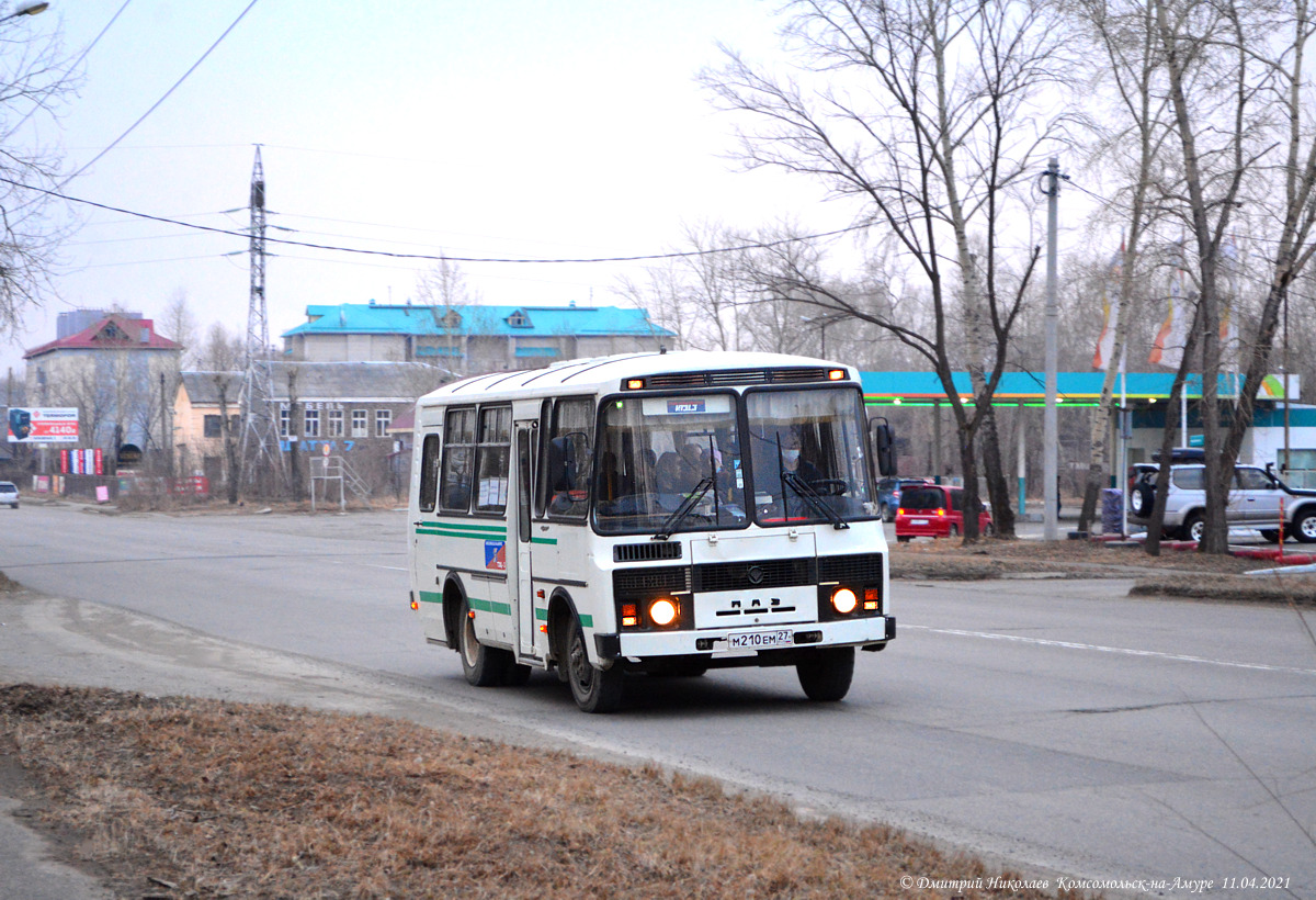 Хабаровский край, ПАЗ-32053 № М 210 ЕМ 27