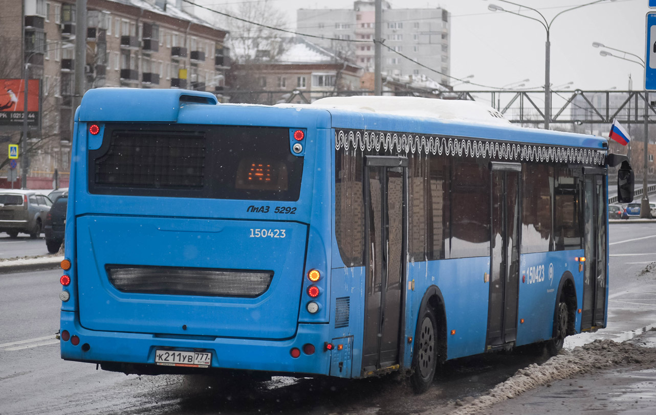 Moscow, LiAZ-5292.65 # 150423