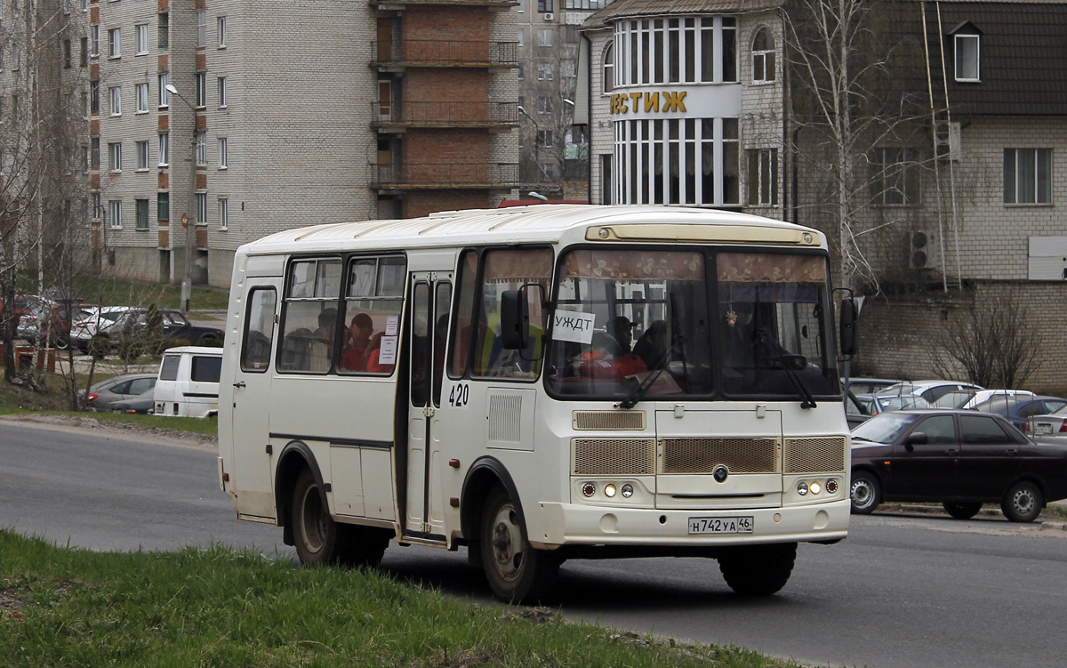 Курская область, ПАЗ-32053 № 420