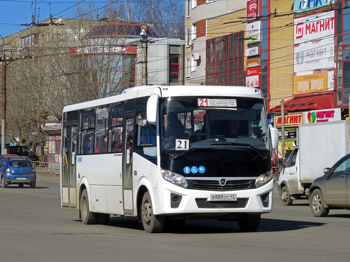 Кировская область, ПАЗ-320415-04 "Vector Next" № В 888 ОС 43