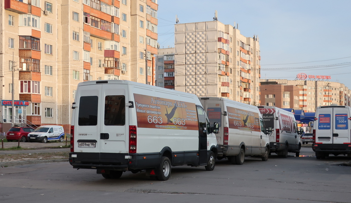 Ханты-Мансийский АО, Нижегородец-2227UU (IVECO Daily) № А 859 НЕ 186