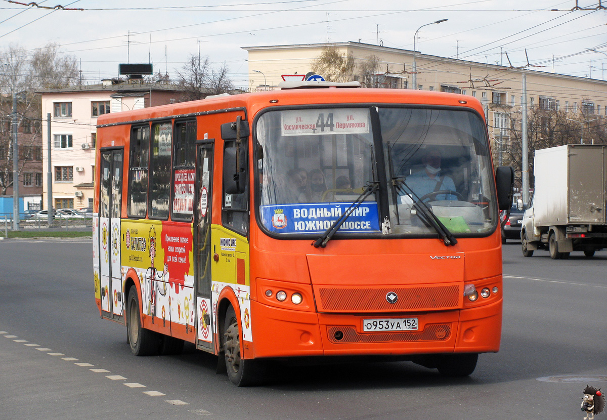 Нижегородская область, ПАЗ-320414-05 "Вектор" (1-2) № О 953 УА 152