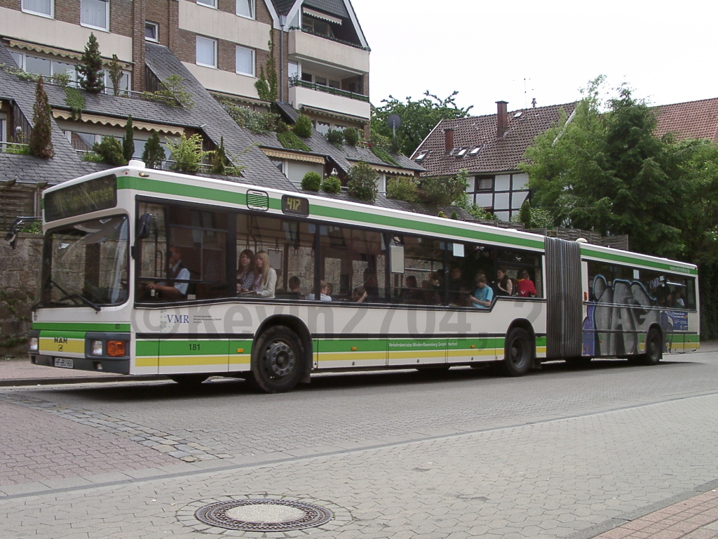 North Rhine-Westphalia, MAN A11 NG272 # 181