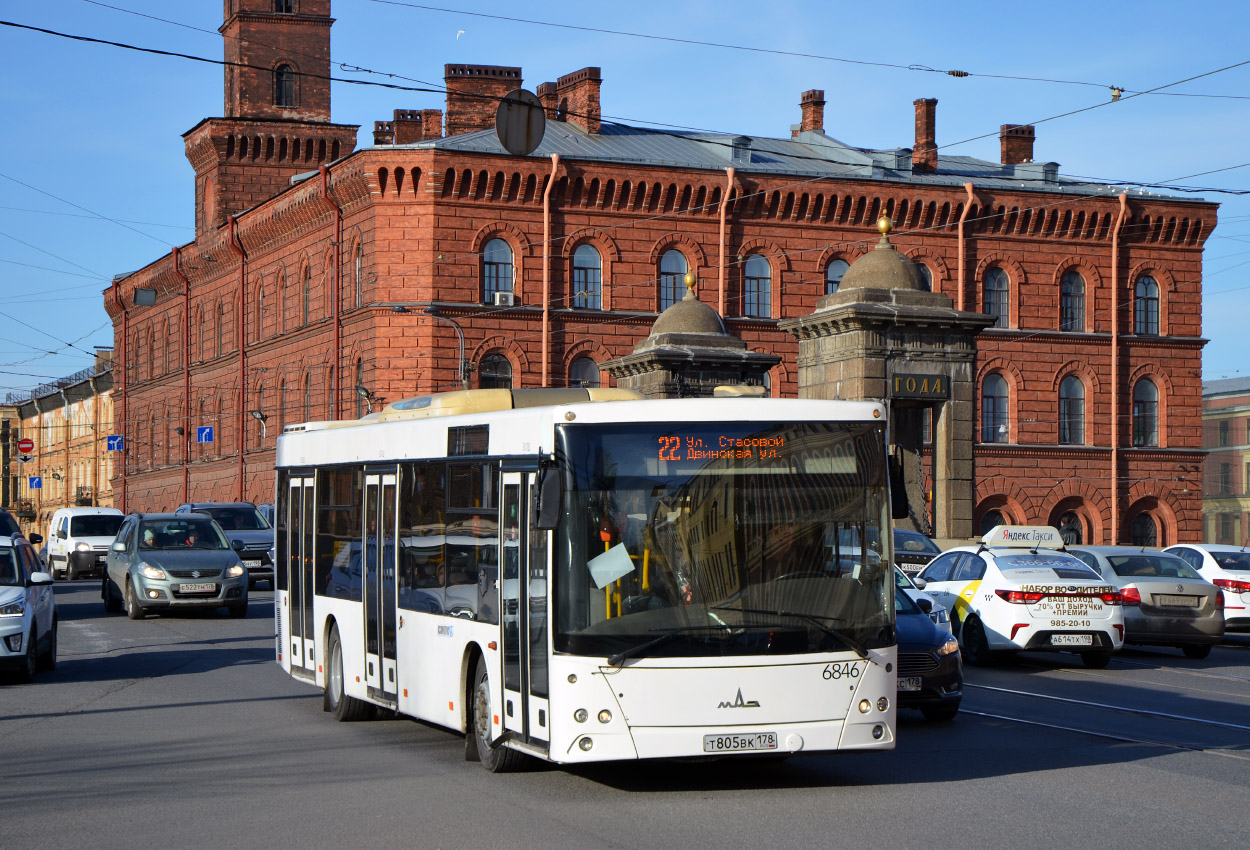Санкт-Петербург, МАЗ-203.085 № 6846