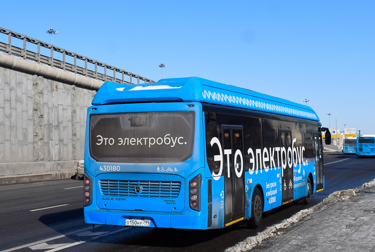 Москва, ЛиАЗ-6274 № 430180