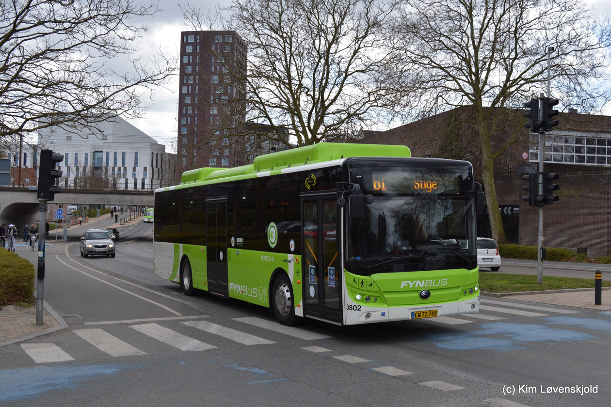 Дания, Yutong E12 (ZK6128BEVG) № 3802