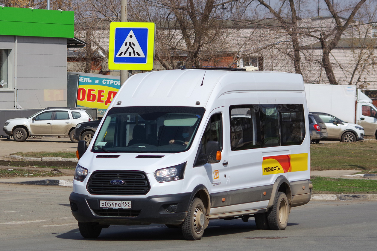 Самарская область, Ford Transit FBD [RUS] (Z6F.ESG.) № Х 054 РО 163