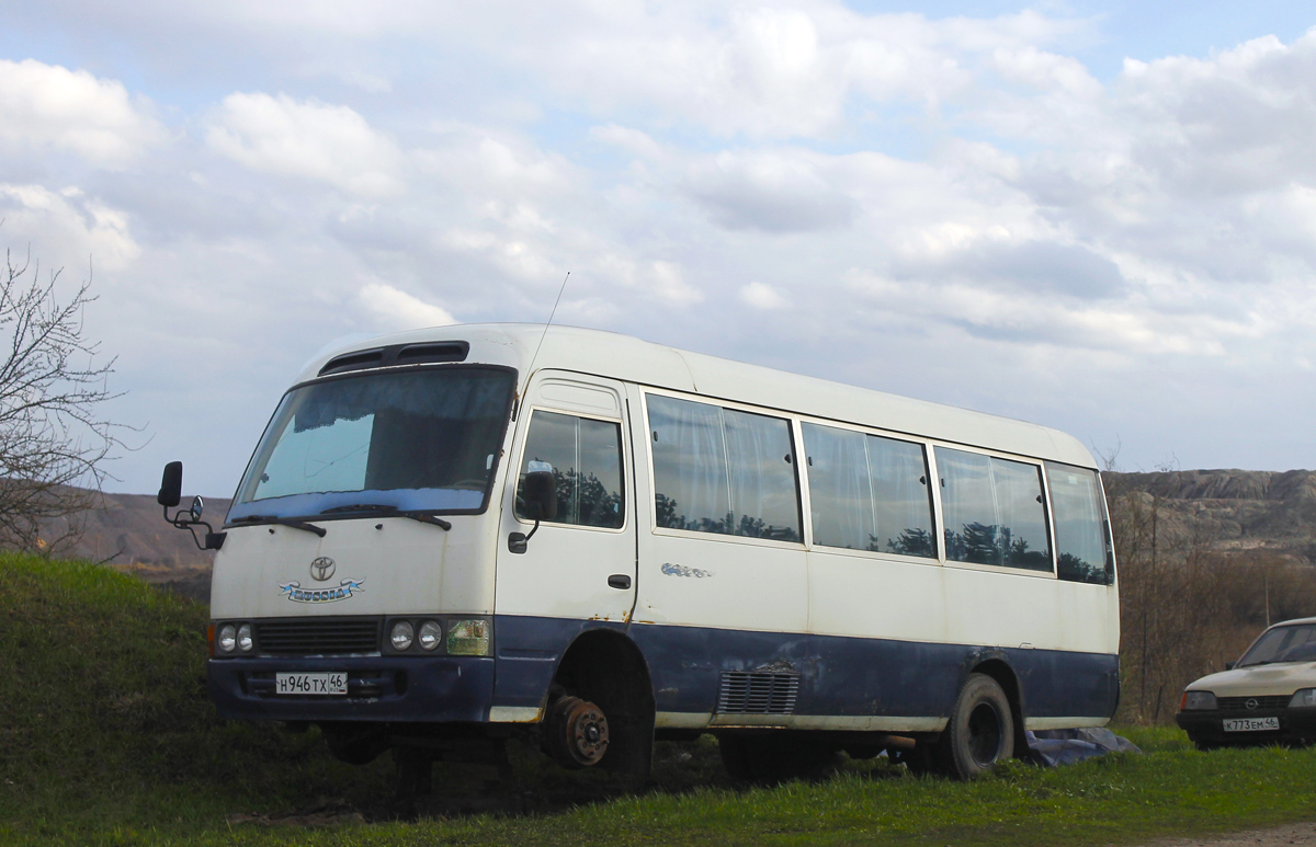 Курская область, Toyota Coaster (III B40/B50) № Н 946 ТХ 46