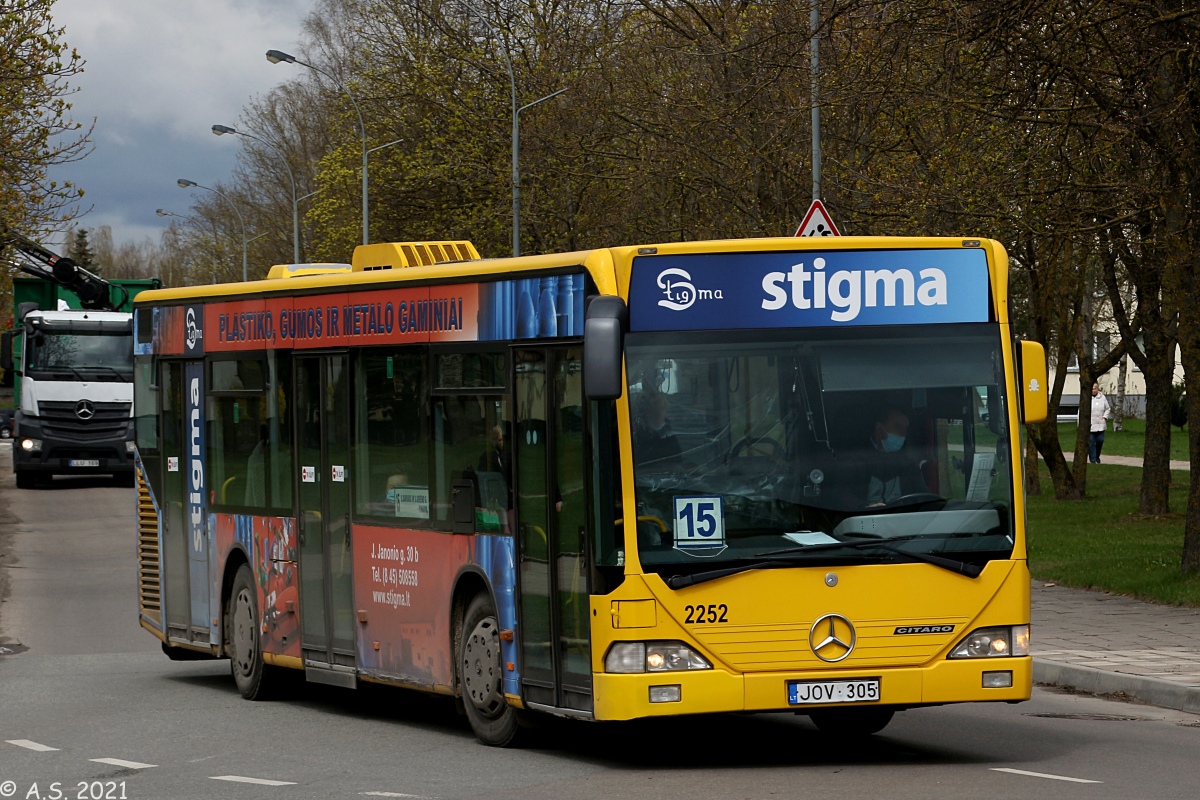 Литва, Mercedes-Benz O530 Citaro № 2252