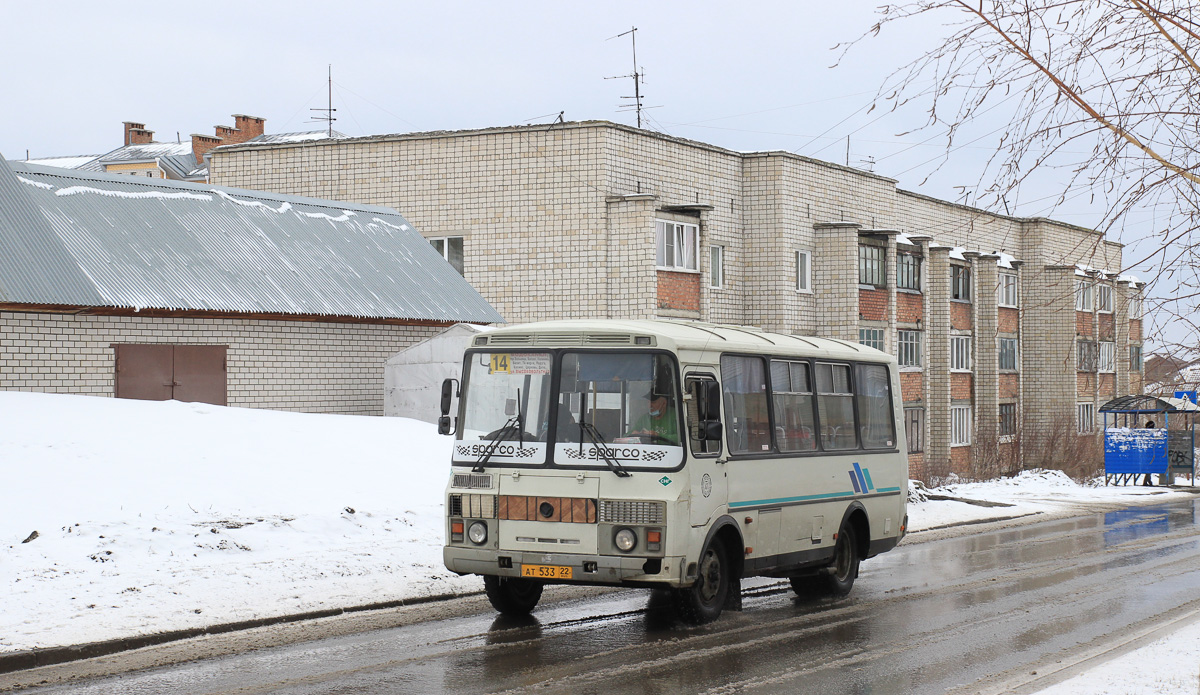 Алтайский край, ПАЗ-32053 № АТ 533 22