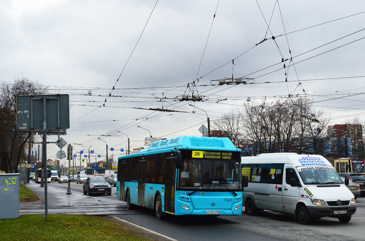 Санкт-Петербург, ЛиАЗ-5292.67 (CNG) № 7624