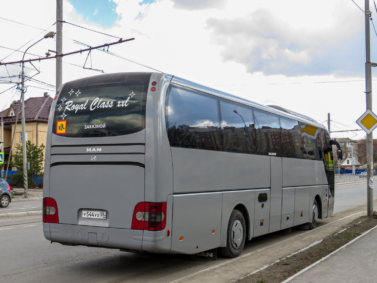 Омская область, MAN R07 Lion's Coach RHC414 № У 544 УХ 55